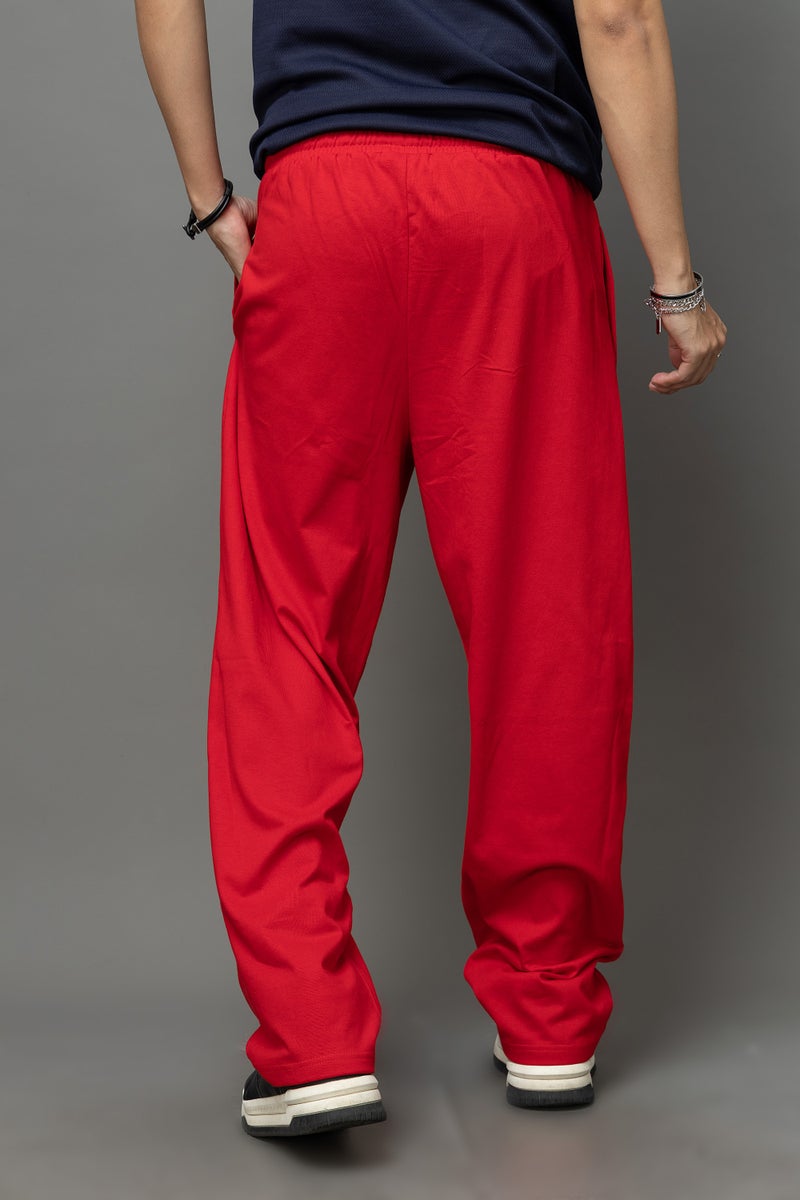 Go Devil Red Joggers For Men - Image 2